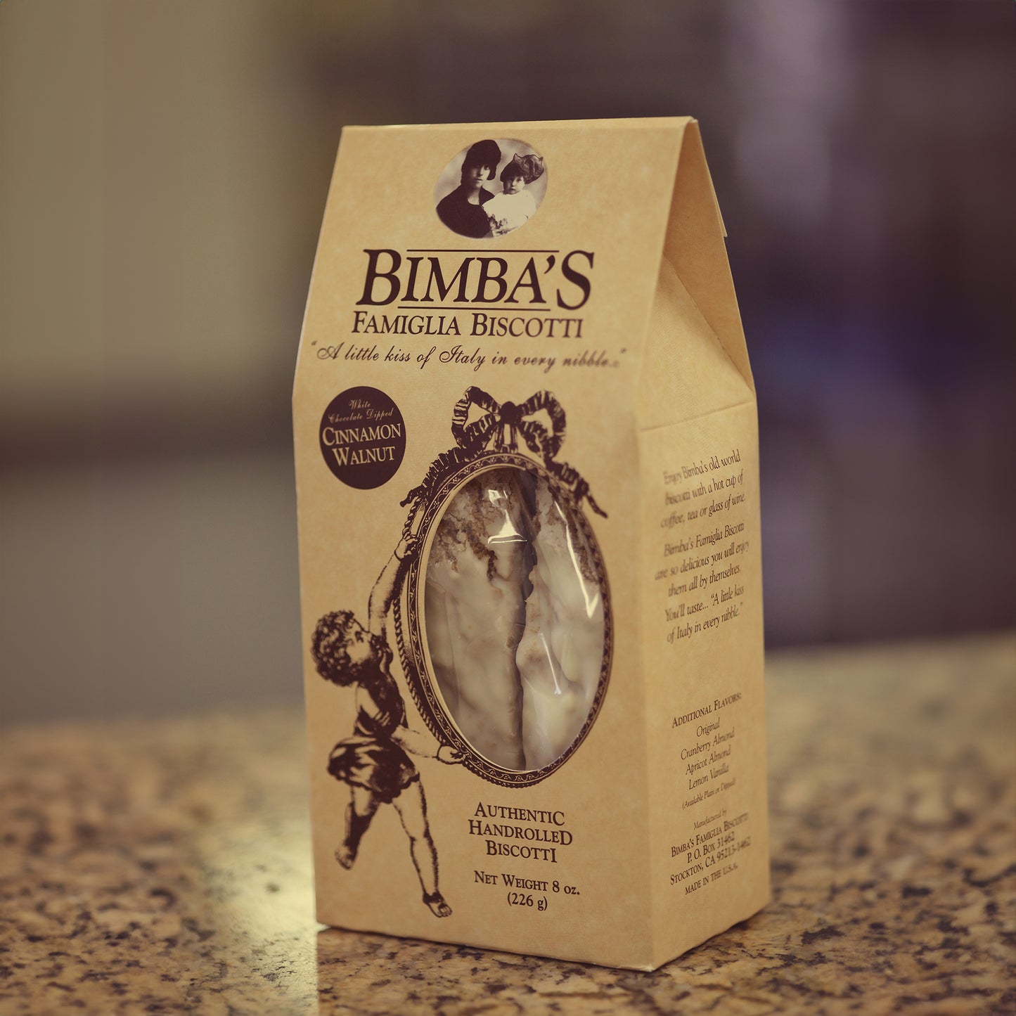 Cinnamon Walnut Biscotti