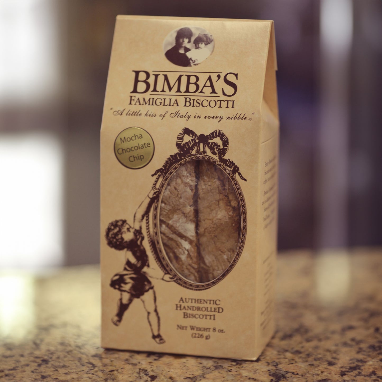 Mocha Chocolate Chip Biscotti