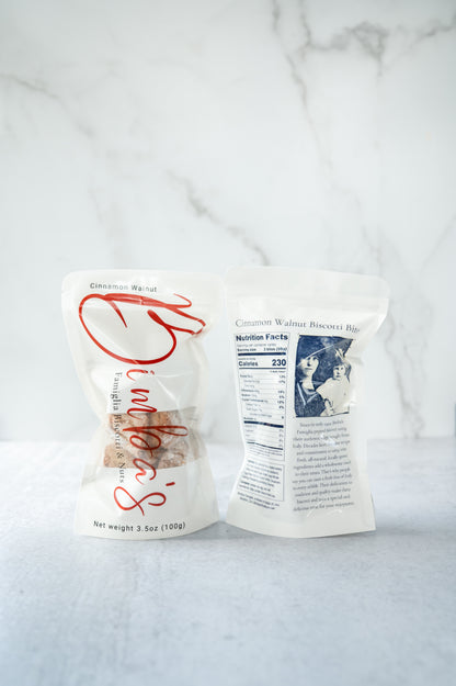 Cinnamon Walnut Biscotti